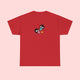 Soot Monster Cotton T-shirt - www.thelineahome.nl - Cherry Red - Cotton Tee Shirt