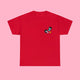 Susuwatari Cotton T-shirt - www.thelineahome.nl - Cotton Whitelineahome.nl - Cherry Red