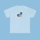 Soot Monster Cotton T-shirt - www.thelineahome.nl - Sky Blue - Cotton Tee Shirt