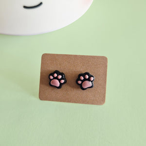 Spookilicious Earrings - www.thelineahome.nl - kawaii accessories - Cat Paw