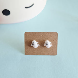 Spookilicious Earrings - www.thelineahome.nl - kawaii accessories - Toby Ghost