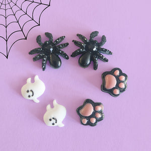 Spookilicious Earrings - www.thelineahome.nl - kawaii accessories - ALL designs