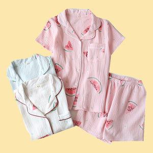 Suika Watermelon Pyjamas - www.thelineahome.nl - Kawaii Homeware