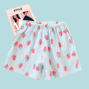 Sweet Ichigo Cotton Shorts