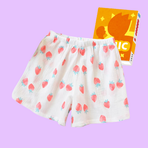 Sweet Ichigo Cotton Shorts