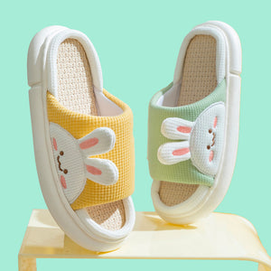 Tatami Bunny Slippers - The Linea Home - Kawaii Homeware - Fun 