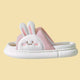 Tatami Bunny Slippers - The Linea Home - Kawaii Homeware - Candy Floss Pink