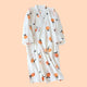 Zesty Yuzu Yukata Pyjamas - www.thelineahome.nl - White Mandarin