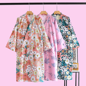 Haru Blossom Kimono - The Linea Home - Kawaii Home Appareial - Floral Design - All design