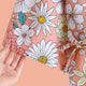 Haru Blossom Kimono - The Linea Home - Kawaii Home Appareial - Floral Design - Sleeve detail