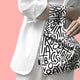 Criss Cross Graphics Tote Bags - The Linea Home - Kawaii Accessories - Oodle Doodle