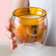 Cuddly Bear Drinking Glass - The Linea Home - Kawaii Drinkware - Caramel 