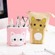 Cutesy Extendable Pencil Case - The Linea Home - Cat Design