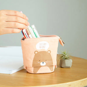 Cutesy Extendable Pencil Case - The Linea Home - Kuma Bear