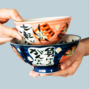 Kawaii Donburi Bowl - The Linea Home - Kawaii Dinnerware Bowls -Kawaii Dinnerware