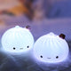 Cute Dumpling Night Light - The Linea Home - Kawaii Homeware - Bedroom Accessories