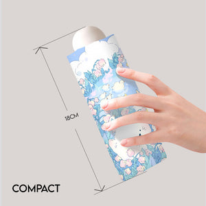Yume Dreamy Umbrella - The Linea Home - Compact Size 5 Fold dimensions