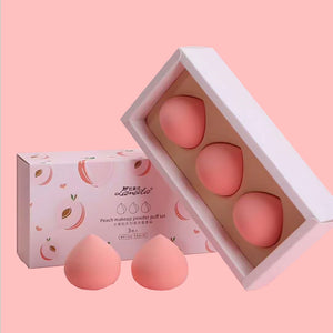 Fruity Beauty Blender - The Linea Home - K Beauty Accessories - Velvety Peach