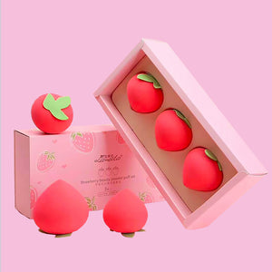 Fruity Beauty Blender - The Linea Home - K Beauty Accessories - Sweet Strawberry