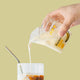 Fruity Pop Milk Carton Drinking Glass - The Linea Home - Kawaii Homeware - Sweet Banana