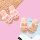 Snoozy Bunny Slippers - The Linea Home - Kawaii Homeware - Bunny Rabbit design - 3D plush slippers