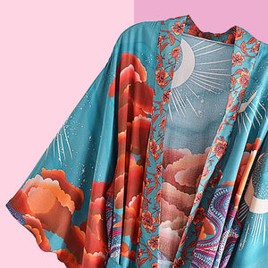 Gansai Summer Robe - The Linea Home - Kawaii Home Apparel