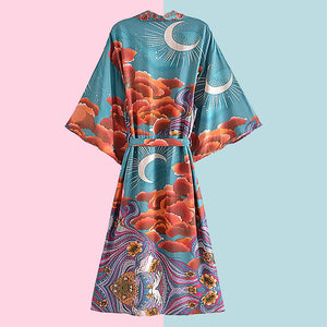 Gansai Summer Robe - The Linea Home - Kawaii Home Apparel
