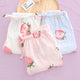 Ichigo Strawberry Summer Pyjamas - The Linea Home - Kawaii Homeware - 100% Cotton 