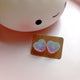Gummy Sweetheart Earrings - The Linea Home - Kawaii Accessories - Blueberry
