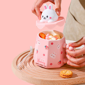 Kawaii Circus Coffee Mug - The Linea Home  - Kawaii Homeware - Sakura Bunny