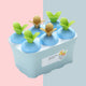 House Plant Pot Ice Cream Mould - The Linea Home - Creative and Kawaii Summer Accessories - Kawaii Practical Homeware for everyday use - Bubble Gum Blue Rectangular 6