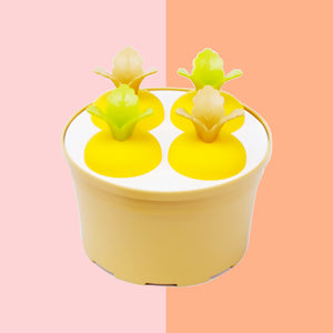 House Plant Pot Ice Cream Mould - The Linea Home - Creative and Kawaii Summer Accessories - Kawaii Practical Homeware for everyday use - Yuzu Yellow