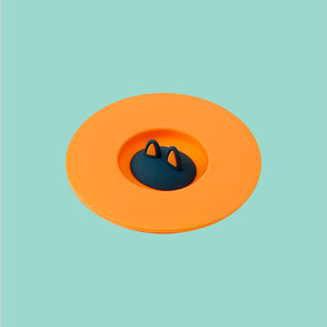 Colour Pop Kitty Cat Silicone Lid -The Linea Home - Kawaii Homeware - coffee accessories - mug lid - Halloween Cat