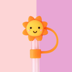 Kawaii Drinking Straw Topper - The Linea Home - Straw Cap - Cute Homeware - You are My Sunshine