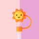Kawaii Drinking Straw Topper - The Linea Home - Straw Cap - Cute Homeware - You are My Sunshine