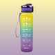 Galaxy 1L Water Bottle - The Linea Home - Beautiful Kawaii Water Bottle - Stay Hydrated - Rainbow Paradise
