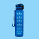 Galaxy 1L Water Bottle - The Linea Home - Beautiful Kawaii Water Bottle - Stay Hydrated - Deep Ocean