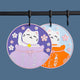 Lucky Cat Placemat & Coaster - The Linea Home - Kawaii Homeware - Table Settings