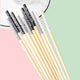 Monochrome Chopstick Set - The Linea Home - Thelineahome.nl - Modern chopstick 5 pair set with modern and minimalist Japanese design. 