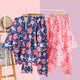 Moon Rabbit Kimono Pyjamas Set - The Linea Home - 100% Cotton - Sakura Pink and Nippon Blue - Autumn Set